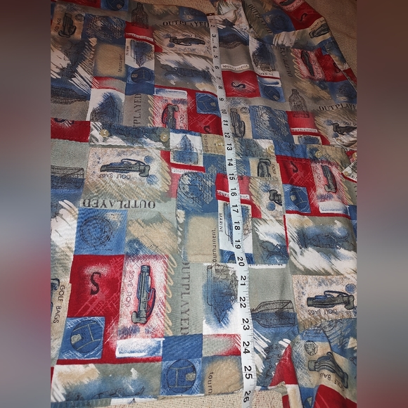 Players by Van Heusen XL Cotton Short Sleeve Shirt Eye-Catching Pattern - Picture 15 of 16